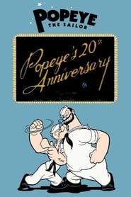 Poster Popeye's 20th Anniversary 1954