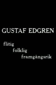 Poster Gustaf Edgren - flitig, folklig, framgångsrik filmregissör