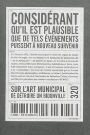 Poster Considérant qu'il est plausible que de tels événements puissent à nouveau survenir 1970
