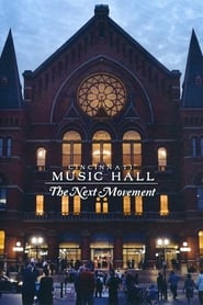 Poster Cincinnati Music Hall: The Next Movement