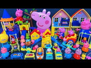 14 Minutes Satisfying with Unboxing Peppa Pig House & Super Playground Toys World