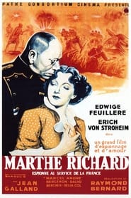 Poster Marthe Richard, au service de la France