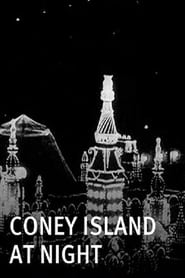 Coney Island at Night постер