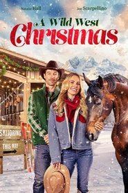 Affiche de Noël sous les flocons