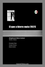 Poster El que a hierro mata 1921