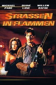 Poster Straßen in Flammen