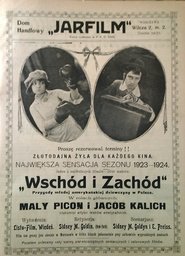 Poster East and West 1923