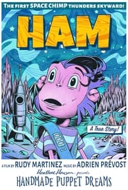 Poster HAM Chimp in Space