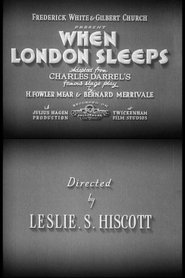 Poster When London Sleeps 1932