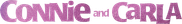 Connie and Carla Logo
