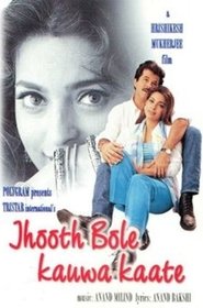 Poster Jhooth Bole Kauwa Kaate 1998