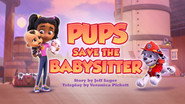 Pups Save the Babysitter