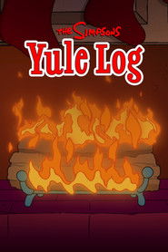 The Simpsons Yule Log