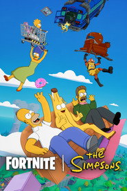 Fortnite x The Simpsons poster