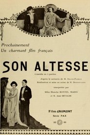 Poster Son altesse 1922