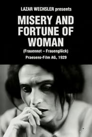 Poster Misery and Fortune of Woman 1930