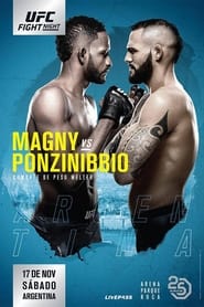 Poster UFC Fight Night 140: Magny vs. Ponzinibbio 2018