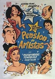 Poster Pensión de artistas 1956
