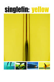 Poster Single Fin Yellow