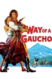 Poster Way of a Gaucho 1952