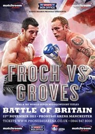 Poster Carl Froch vs. George Groves 2013