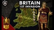 Caesar ⚔️ First Invasion of Britain, 55 BC