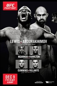 Poster UFC Fight Night 102: Lewis vs. Abdurakhimov 2016