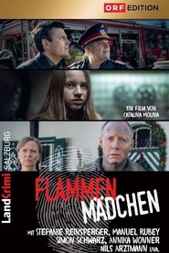 Poster Flammenmädchen