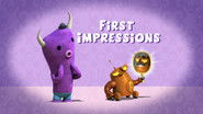 First Impressions