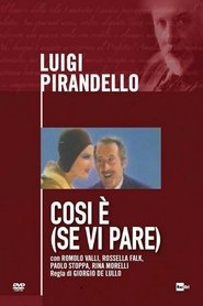 Poster Così è (se vi pare)