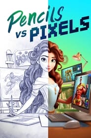 Poster Pencils Vs Pixels