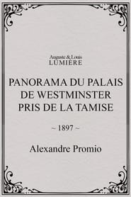 Poster Panorama du palais de Westminster pris de la Tamise