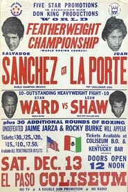 Poster Salvador Sanchez vs. Juan Laporte