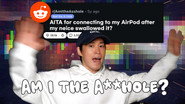 My niece swallowed an AirPod, can I still connect? r/AmITheA-hole