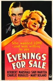 Evenings for Sale постер