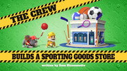 The Crew Builds a Sporting Goods Store