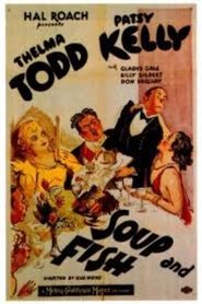 Poster Soup and Fish 1934
