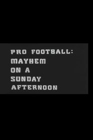 Poster Pro Football: Mayhem on a Sunday Afternoon