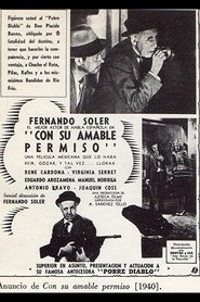 Poster Con su amable permiso 1940