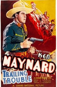 Poster Trailing Trouble 1937