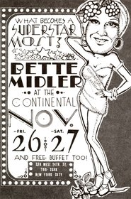 Poster Bette Midler at the Continental Baths