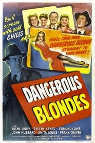 Dangerous Blondes постер