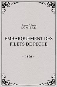 Poster Embarquement des filets de pêche 1896