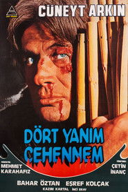 Poster Dört Yanım Cehennem 1982