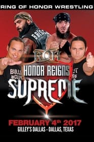 Poster ROH: Honor Reigns Supreme