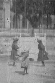 Children playing with skipping rope (1896)