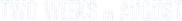 Two Weeks in August Logo