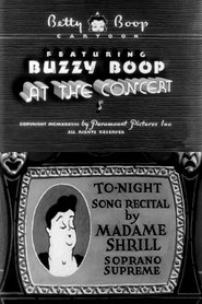Poster Buzzy Boop at the Concert 1938
