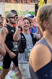 Andreas Runs His First Marathon
