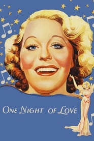 One Night of Love постер